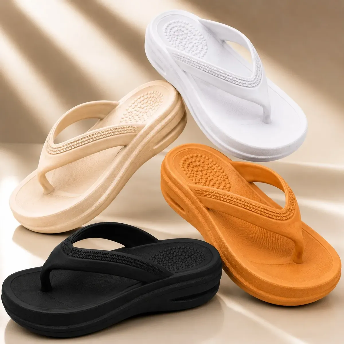 Chinelo Feminino Ortopédico Ultra Leve e Super Confortável